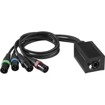 DMX-RJ45 Adapter EUROLITE DNK-1 (MPN 70064831) for converting DMX512 signals to RJ45 connections