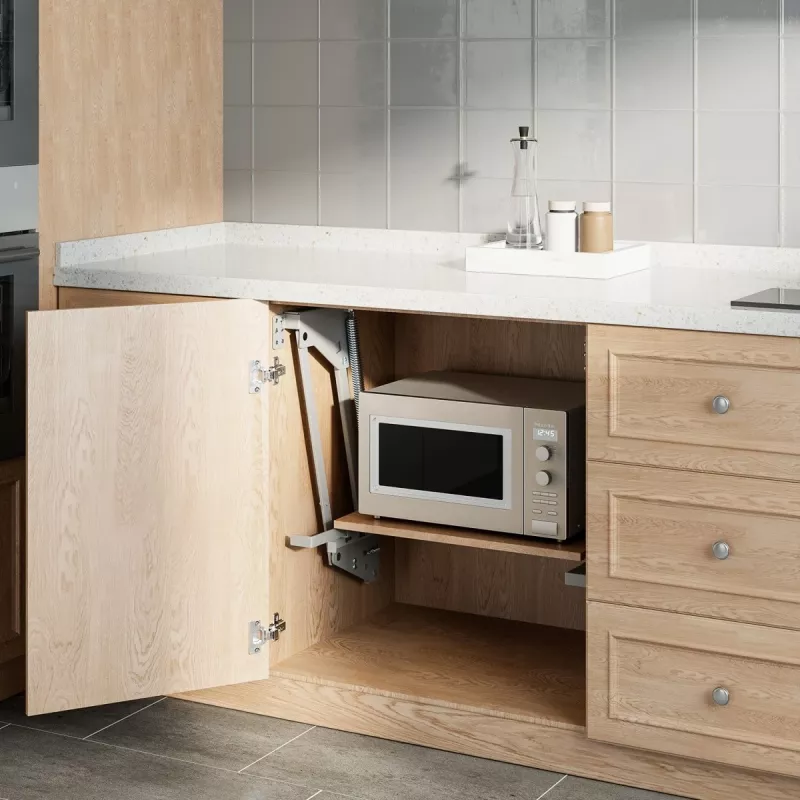 Kitchen cabinet extension MACLEAN MC-497 elevator for overhead cabinets, pull-up mechanism