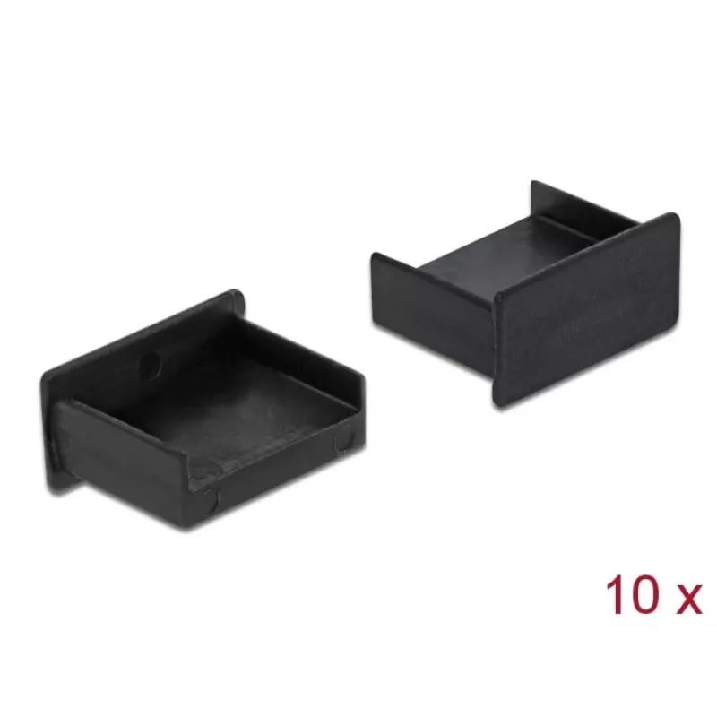 Dust Cover for USB Type-A female DeLOCK 64102 black 10 pcs