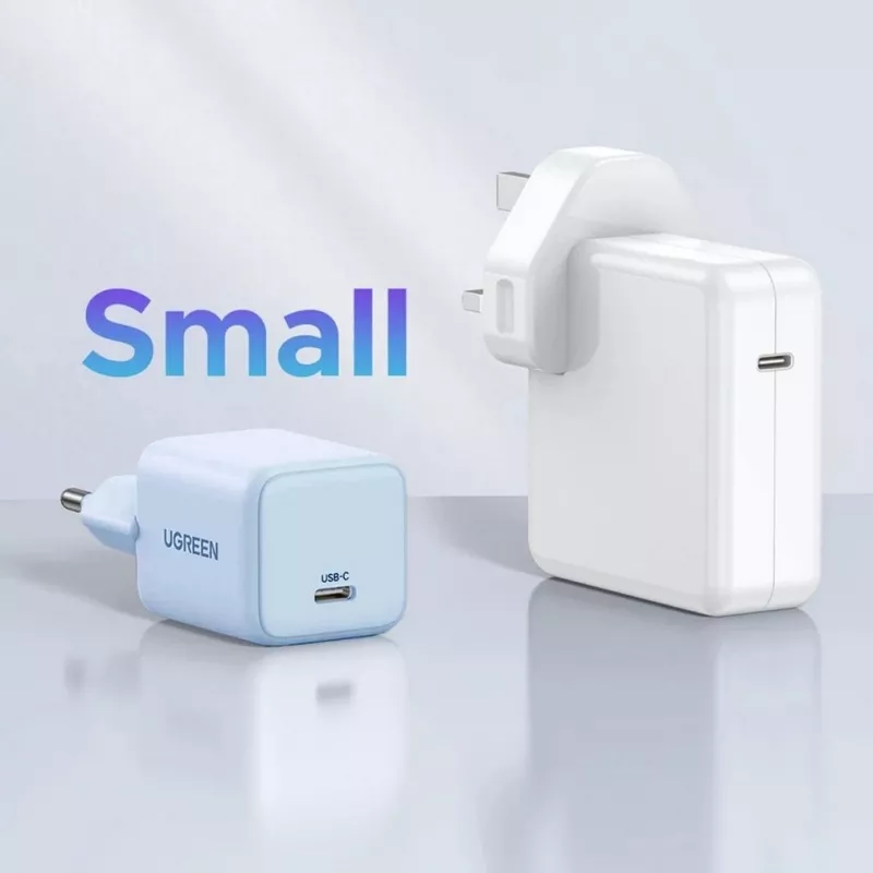 UGREEN X512 20W GAN 1X USB-C POWER ADAPTER - blue