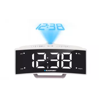 Blaupunkt CRP7WH Uhr Black - White Radio (CRP7WH)