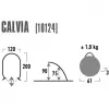 Dome Tent High Peak Calvia Blue Grey 2000x1200x900mm