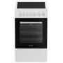 Ceramic hob INDESIT IS5V5GSW/P — 4-zone electric ceramic hob, white