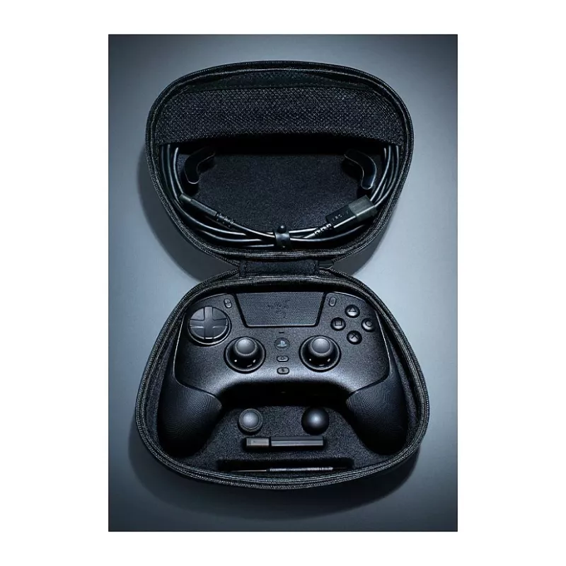 Razer Raiju V3 Pro kabelloser PS5-/PC-Controller, Pro-Tasten, symmetrisches Layout - schwarz