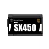SilverStone SST-SX450-B - Power Supply (Internal) - ATX12V 2.4/ SFX12V - 80 PLUS Bronze - AC 90-265 V - 450 Watt - active PFC - Black