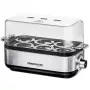 Egg cooker Rommelsbacher ER 600 — electric egg boiler, 6-egg capacity, 400 W, stainless steel, transparent lid