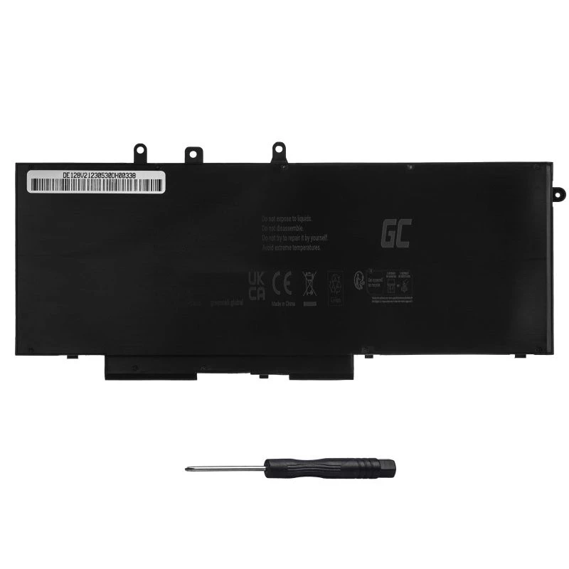 Green Cell GC-DE128V2 Laptop Battery 7.6 V 6000 MAh Dell Batteries