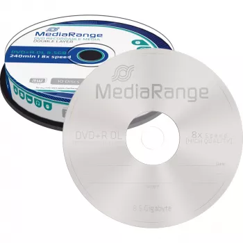 DVD+R DL MediaRange MR466 8.5 GB 10 pcs
