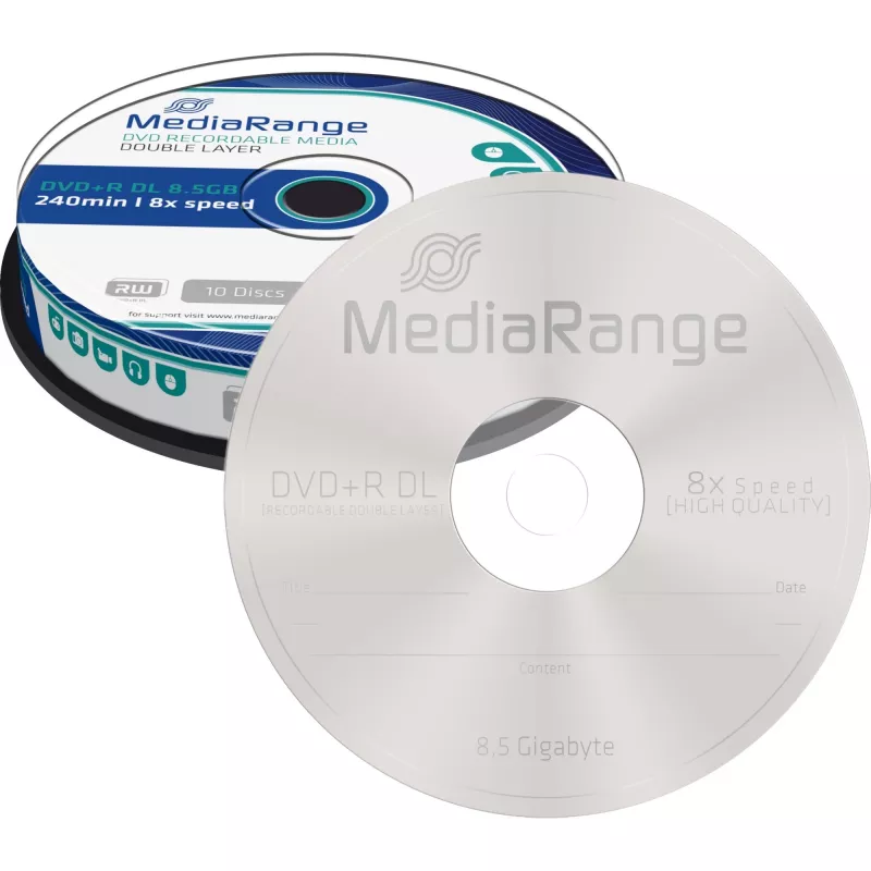 DVD+R DL MediaRange MR466 8.5 GB 10 pcs