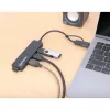 Manhattan USB-C & USB-A Combo Dock/Hub, Ports (4): USB-A (x4), 5 Gbps (USB 3.2 Gen1 aka USB 3.0), USB powered (no external power supply required)