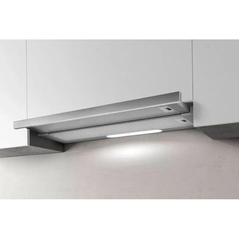 Elica Elite 14 STD GRIX A/90 Semi built-in (pull out) Stainless steel 350 m³/h