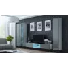 Cama Glass-case VIGO '180' 180/40/30 white/grey gloss