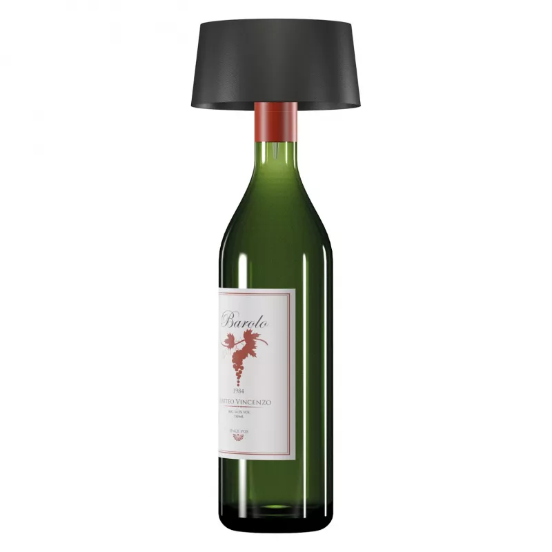LED Table Lamp RealPower TableLight 300 4W Black Solar