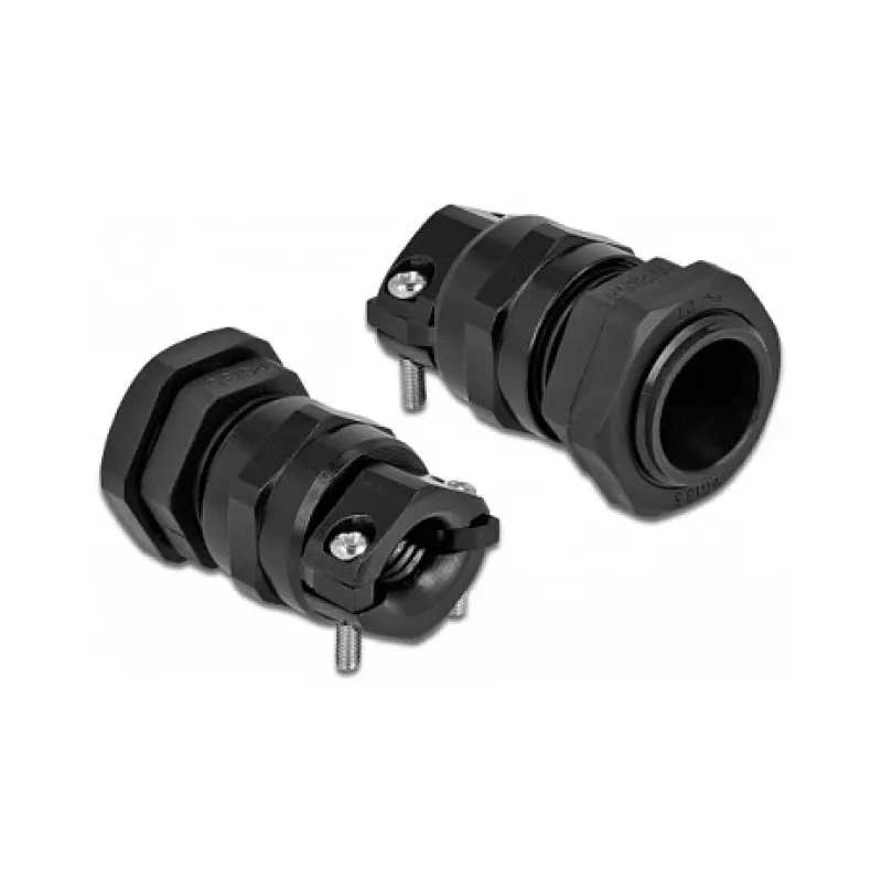 Cable Gland DeLOCK 60355 Black Metal Plastic 1 pc