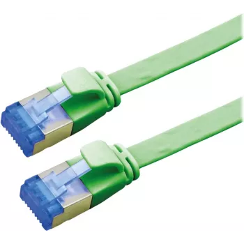 VALUE Patch Cable Cat.6A (Class EA) FTP, extra-Flat, Green, 2 m (21.99.2142)