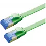 VALUE Patch Cable Cat.6A (Class EA) FTP, extra-Flat, Green, 2 m (21.99.2142)