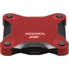 External SSD ADATA SD620 1 TB, Portable USB 3.2 Gen 2 (Micro-USB B), Read 520 MB/s, Write 460 MB/s, Shock resistant, Red