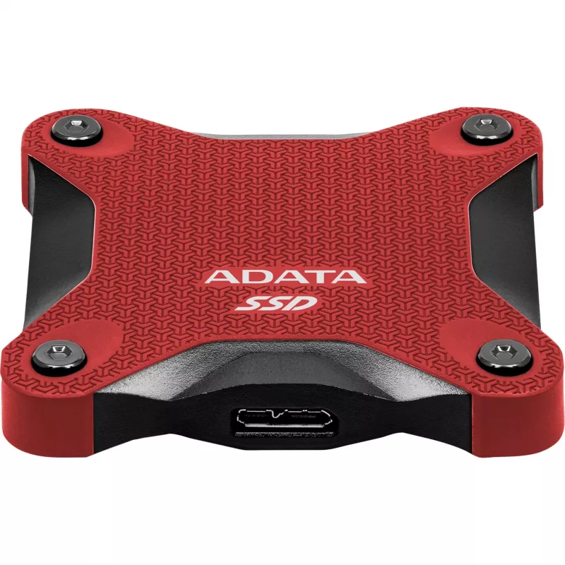 External SSD ADATA SD620 1 TB, Portable USB 3.2 Gen 2 (Micro-USB B), Read 520 MB/s, Write 460 MB/s, Shock resistant, Red