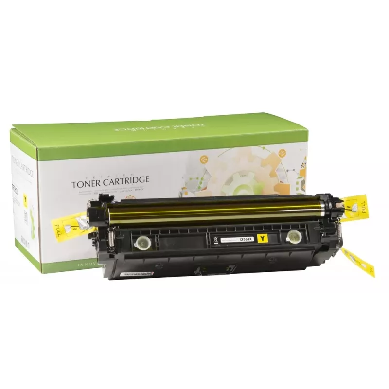 Compatible Static-Control Hewlett-Packard 508X CF362X/CRG040H Yellow, 9500 p.