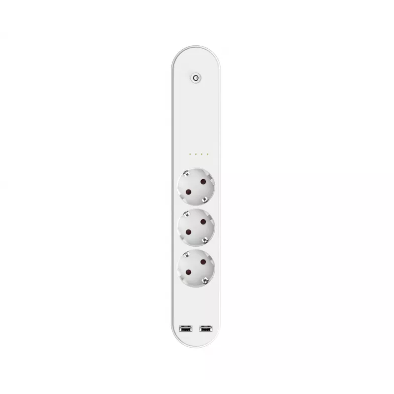 Smart power strip Denver SHP-310U 3 AC outlets Type F 3680 W