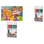 Marker Staedtler Noris Club Dual Tip 10 Pack — dual-tip felt markers, assorted colors
