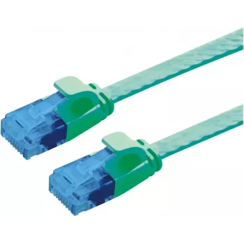 VALUE Patch Cable Cat.6A (Class EA) UTP, extra-Flat, Green, 2 m (21.99.2042)