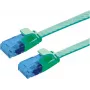 VALUE Patch Cable Cat.6A (Class EA) UTP, extra-Flat, Green, 2 m (21.99.2042)