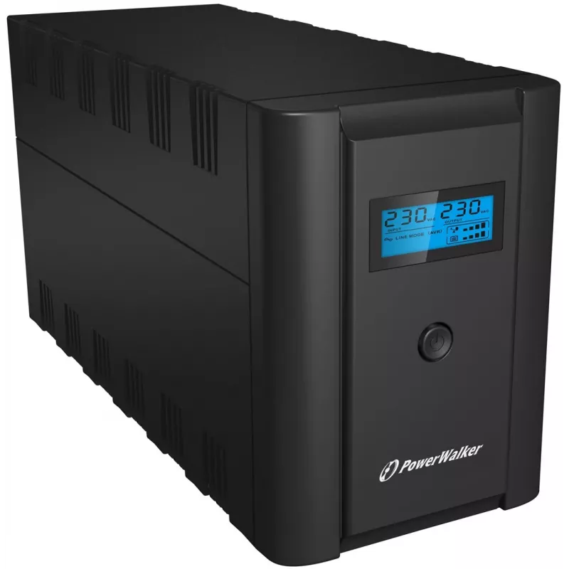 PowerWalker VI 1200 SHL Schuko uninterruptible power supply (UPS) Line-Interactive 1.2 kVA 600 W 4 AC outlet(s)