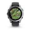 Garmin Fenix E 3.3 cm (1.3) AMOLED 47 mm Digital 416 × 416 pixels Touchscreen Stainless steel Wi-Fi GPS (satellite)