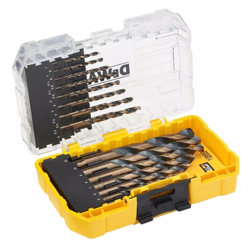 23PC BLACK&GOLD METAL DRILLING SET DT70729-QZ