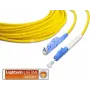 Lightwin LSP-09 E2-LC 5.0 Fibre Optic Cable 5 m E-2000 OS2 Blue - Yellow (LSP-09 E2-LC 5.0)