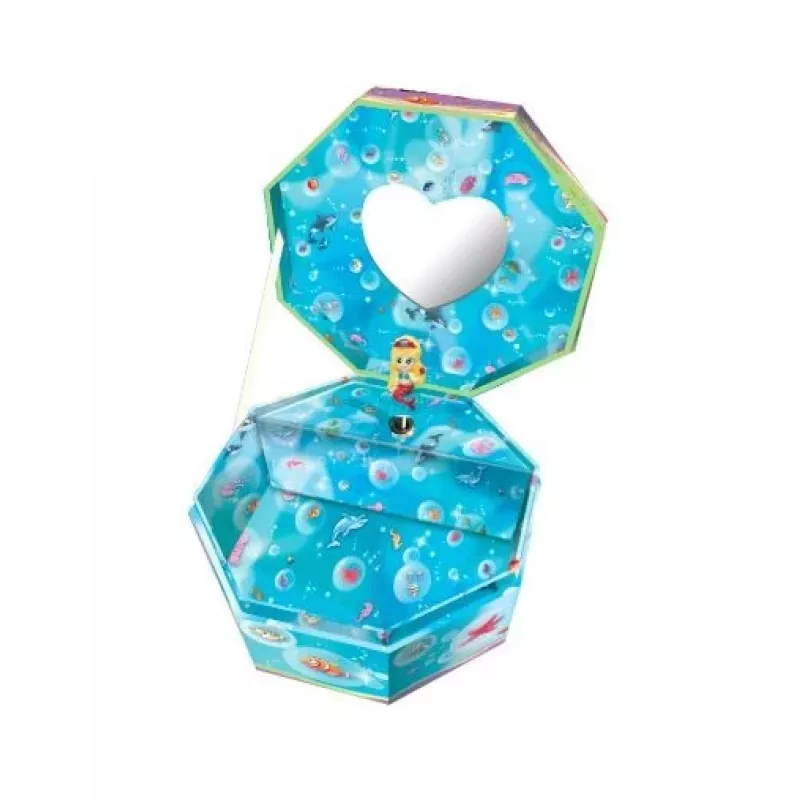 Pecoware Octagonal music box - Mermaid