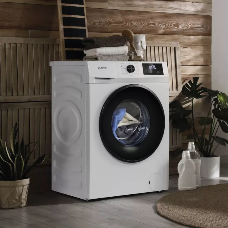 Front-load washing machine BOMANN WA7175 — 7 kg, 1400 RPM, A energy, white