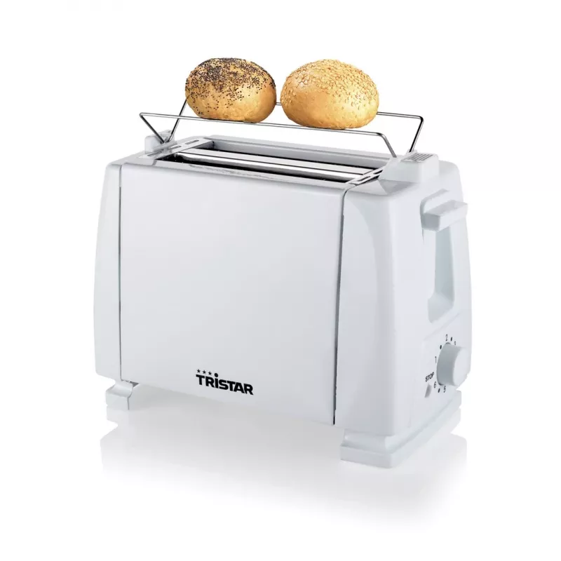 Tristar BR-1009 Toaster White 650 Watts 2 Slots