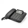 Analog telephone Gigaset DL380 Caller ID Wired handset Black