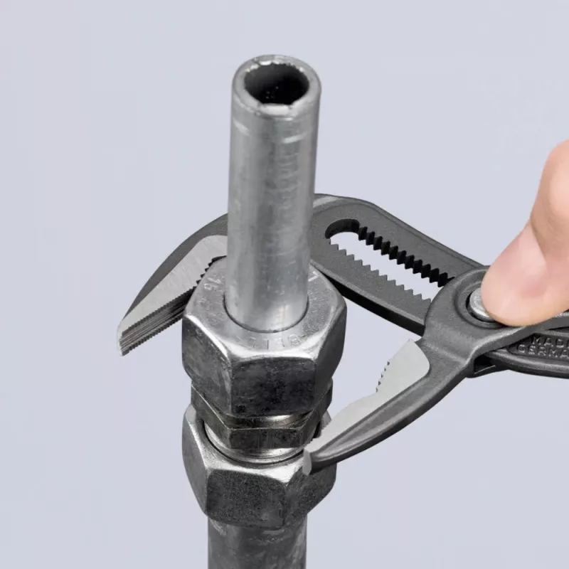 Water pump pliers Knipex Cobra ES 87 51 180 SB – adjustable jaw 0–45 mm