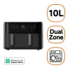 Xiaomi Dual Zone EAN Air Fryer 10 L 2700W Total Power Black