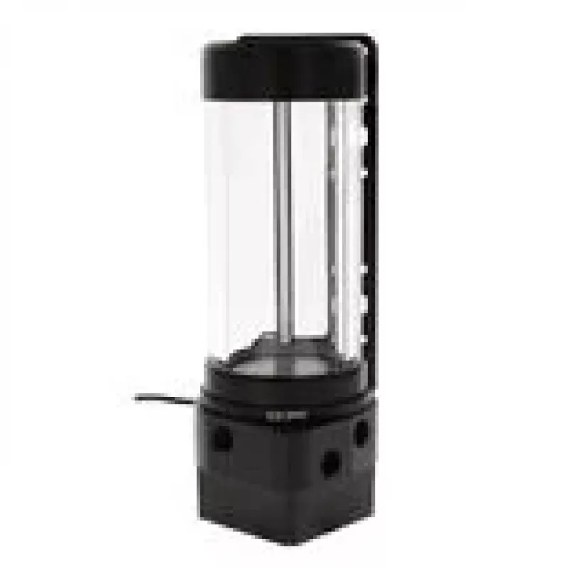 XSPC pump and reservoir kit D5 with ARGB lighting, black — pump-reservoir combo