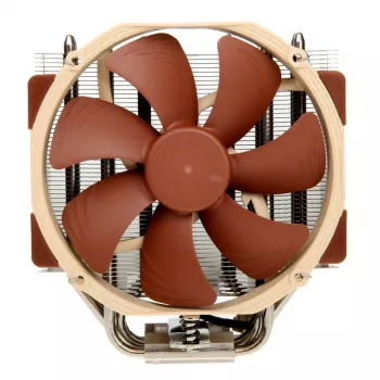 Noctua NH-U14S computer cooling component Processor Cooler 12 cm Brown, Stainless steel