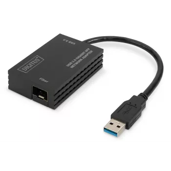 SFP Network Adapter Digitus DN-3026 USB 3.0 Gigabit