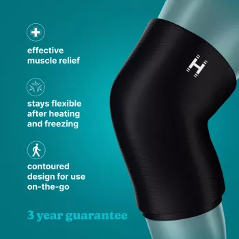 Knee Relief Hot and Cold Therapy Wrap HoMedics SR-GE800 — reusable hot/cold compress for knee pain relief