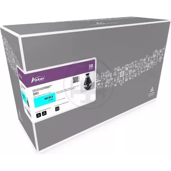 ASTAR OKI Toner MC853 cyan 7,3K inkl. Chip - Astar OKI Toner MC853/873 - cyan