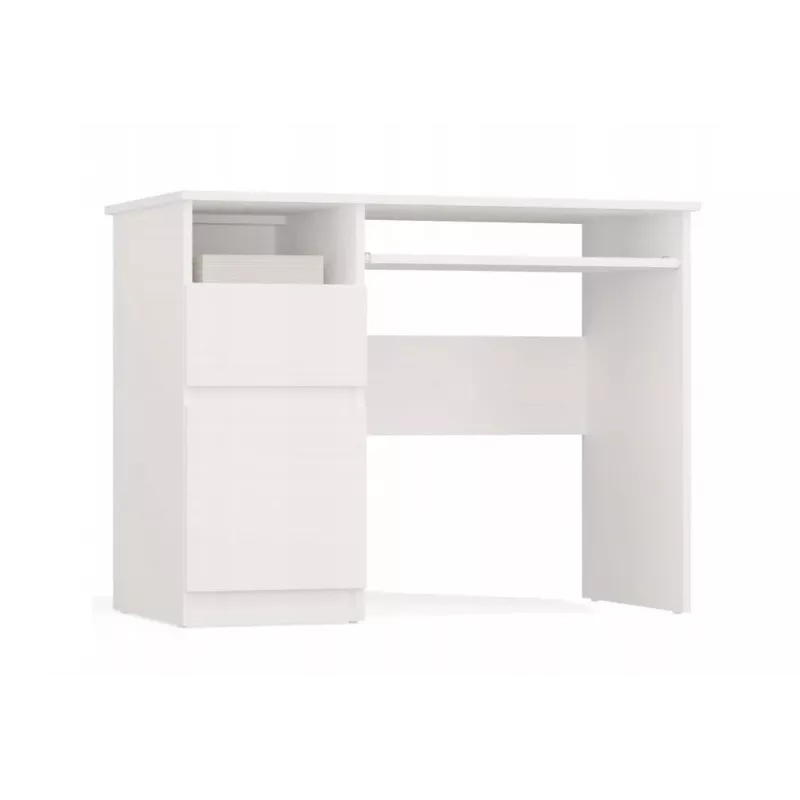 PORTO Left Desk, White