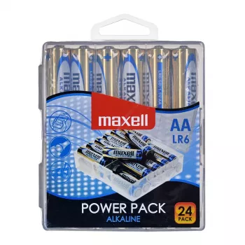 MAXELL Battery alkaline LR6 VALUE BOX, 24 pcs.