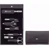 ZWILLING Classic Stainless Steel 97646-008-0 travel manicure set, purple case, 7 pieces