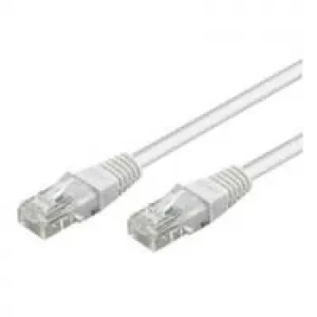 Wentronic Goobay CAT 6 Patch Cable, U/UTP, White, 10 m - CCA Copper Mix (68634)