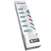 Cable/Adapter Kit Kolink Core Pro Braided Cable Extension Kit 12V-2x6 Typ 1 – Brilliant White/Neon Blue/Pure