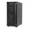 PC Case IBOX LUPUS 27 Midi Tower ATX, tempered glass, RGB, 455×200×380 mm, supports ATX, GPU up to 32 cm