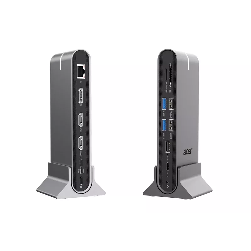 Acer Type-C Universal Docking Statio 15in1 (USB-C, 15Porti), Docking Station + Hub USB