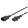 Power Extension Cable Microconnect PE040670 7m 1 AC Outlet Black
